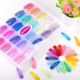 150 Pièces Barrettes à Cheveux, 50 Couleurs, Funtopia, 5 cm, Colorées, avec Étui de Rangement, Antidérapantes, en Métal, pour Fe