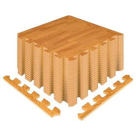 Tapis de Sport de Sol 20 Dalles en Mousse sans BPA + Bordures 30cm x 30cm Salle de Fitness Matelas Puzzl Tatami ÉVA Caoutchouc p
