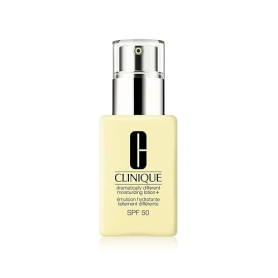 Clinique Émulsion Hydratante Tellement Différente + SPF 50 pour Peaux Sèches à Mixtes | Hydratant + Protection Solaire