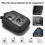 SYMIK étui de Transport pour Insta360 Ace Pro 2, Petit Sac de Transport, Capuchon d'objectif en Silicone, Film de Protection d'é