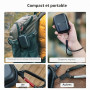 SYMIK étui de Transport pour Insta360 Ace Pro 2, Petit Sac de Transport, Capuchon d'objectif en Silicone, Film de Protection d'é