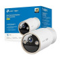 Tapo C460 Caméra de Surveillance Extérieure 4K 8MP, Batterie 10000mAh, Vision Nocturne Couleur Starlight, Wi-FI Dual-Band, Base