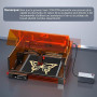 Machine de gravure laser 20W, modèle L2 MAX incluant un graveur laser, machine CNC haute précision (découpeuse laser), pour grav