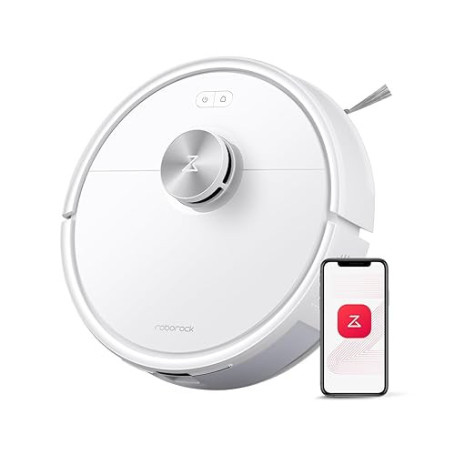 roborock Q7 M5 Aspirateur Robot Laveur 10 000 Pa, Double Conception Anti-Enchevêtrement, Durée de Nettoyage Prolongée, Navigatio