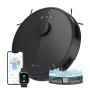 Lefant Robot Aspirateur Laveur 2 en 1, Super Aspiration 5500Pa, Navigation LDS, Cartographie, Zones Virtuelles, Aspirateur Robot