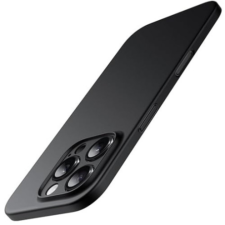 JETech Coque Ultra Fine pour iPhone 16 Pro Max 6,9 Pouces, Protection Complète de l'Objectif de Caméra, Étui Housse Minimaliste