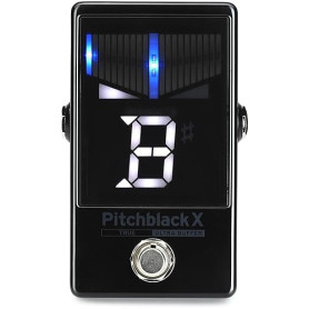 Korg - PB-X Pitchblack X Series - Chromatic Guitar/Bass Pedal Tuner - Black