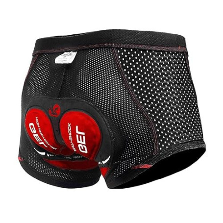 X-TIGER Montagne Cyclisme Shorts Velo avec Sweat Absorbent Volatility Fast Drying Padded 5D Gel pour Homme Femme