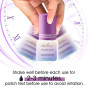 Natuhana Colle Extension Cils,0.5s Rapide Instantané Tenue 6-8 Semaines,5ml Étanche Extra Fort Adhésif,Noir