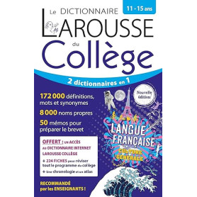 Le dictionnaire Larousse du collège - 11/15 ans