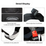 Ergocar Casque Ouvert Classique, Demi-Casque avec Pare-Soleil, Coque 709abs Combinée à Une Couche Tampon Eps pour Une Meilleure