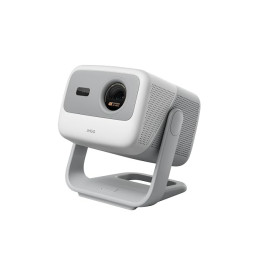 JMGO New N1S 4K Mini Videoprojecteur, Triple Laser, 1700 ISO Lumens, Gimbal Instantané Autofocus, GTV, Netflix, 110% BT.2020, HD