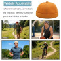 Bonnet Docker Été sans Bord Visiere Casquette Skullcap Travailleur Chapeau Fashion Réglable Casquette de Marinrier sans Visière
