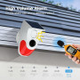 Cuteefun Detecteur de Mouvement Solaire, Alarme Détecteur Mouvement Exterieur avec 2 Télécommandes, Detecteur de Passage sans Fi