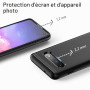 JETech Coque Antichoc pour Samsung Galaxy S10, Étui Housse Double Protection Robuste avec Choc-Résistible (Noir)