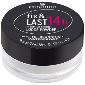 essence fix & LAST 14h make-up fixing LOOSE POWDER poudre libre, longue durée, fixant, contrôle du sébum/contrôle de la brillanc