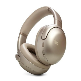 JBL Tour One M3, Casque Bluetooth sans Fil Supra-auriculaire, Latte | Réduction Adaptative du Bruit, 70 h d’autonomie, Confort O