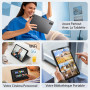 Tablette 10 Pouces, Tablette Android 15 avec Étui, Unisoc T30 Quad-Core, 18 GO RAM + 128 GO ROM + 1 TO TF, Écran HD IPS 1280x800