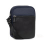 Hexagona Paris - Sacoche - pour Homme - Collection Travel - Marine - en Nylon - 1 bandoulière réglable - Porte-Documents - Servi