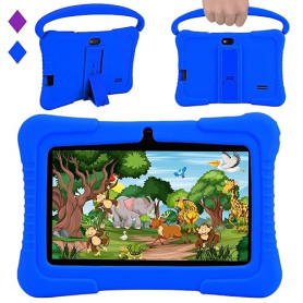 Veidoo Tablette Enfants 7 Pouces avec WiFi, 2Go RAM 32Go ROM, Écran Tactile, Application Préinstallée avec Contrôle Parental, Je