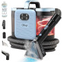 Olvy Nettoyeur de Tapis PRO – Aspirateur Injecteur-Extracteur avec Fonction Vapeur – Nettoyeur à Vapeur 100°C – Appareil Nettoye