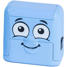 DIY MARKY – Tampon Personnalisable pour Enfants | Pour Vêtements et Objets Scolaires | Encre jusqu’à 1000 Impressions | Kit Comp