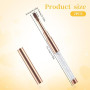 Piriuuo 2 pinceaux gel brosse avec couvercle accessoires ongles poignée diamant