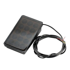 RUANI Lumière de Frein LED pour Voiture 15LED F1 Style Universal Shell Pilot Light Spoiler Arrière pour Voiture Arrière LED Arri