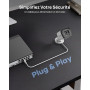 ANNKE 3K 8CH PoE Kit Caméra de Surveillance Extérieure, Kit Vidéo Surveillance avec 2To 4K NVR et 8 X 3K Caméra IP PoE avec Audi
