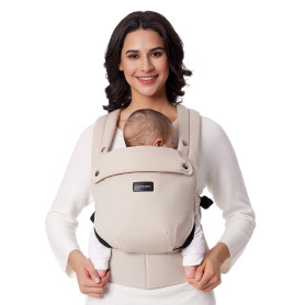 Momcozy Porte-bébé - Ergonomique, confortable et léger, adapté aux bébés de 3 à 20 kg, facile à enfiler, idéal pour une parental