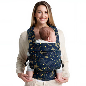 Momcozy Porte-bébé - Ergonomique, confortable et léger, adapté aux bébés de 3 à 20 kg, facile à enfiler, idéal pour une parental
