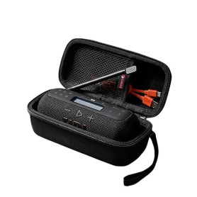 XANAD Étui Transport Rigide pour JBL Tuner 2 Tuner 3 Enceinte Radio Portable Bluetooth avec Radio（Noir） | Compatible avec JBL Tu