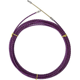 TOOSOAR® Tire Fils Electrique 30M 6MM avec 2 Ressorts de Traction, Flexible and Lightweight Aiguille Electricien, Tire-câble pou