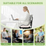 AMAYHOON Coussin Chaise Bureau, Coussin Ergonomique Assise, pour Dispersion de la Pression Coccyx, Fesses,adapté aux chaises de