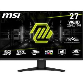 MSI MAG 274QF X24 Écran Gaming 27" WQHD - Dalle Rapid IPS 2560 x 1440, 240 Hz, 0,5 ms, HDR Ready, AMD FreeSync Premium, AI Visio