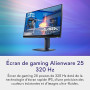 Alienware 25 Écran PC Gaming - AW2525HM, Full HD (1920x1080), 320Hz, Fast IPS, 0.5ms, Compatible NVIDIA G-Sync, AMD FreeSync Pre