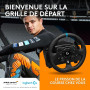 Logitech G G923 volant de course et pédales, TRUEFORCE jusqu'à 1000 Hz, commande de démarrage à double embrayage, housse de vola
