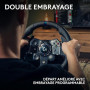 Logitech G G923 volant de course et pédales, TRUEFORCE jusqu'à 1000 Hz, commande de démarrage à double embrayage, housse de vola