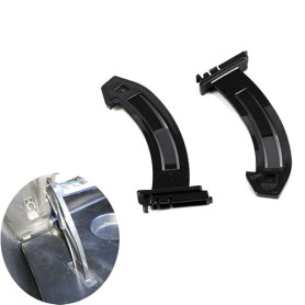 VHEUHZ 2x SUPPORT DE GUIDE DE CHARNIÈRE DE BOÎTE À GANTS Compatible avec VAUXHALL OPEL Astra G 5114275 Zafira A 93176476