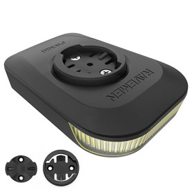 RAVEMEN FR300 Compatible avec Garmin/Wahoo Compteurs Vélo, 300 Lumens Éclairage Avant 6 Modes USB-C IPX6 étanche (Protégés par U