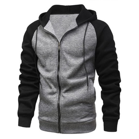 YawYews Sweat a Capuche Homme Sweat Zippé Homme Veste de Sport Pull Sweatshirts Homme Hoodie Hiver S-2XL