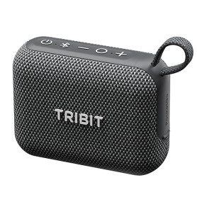 Tribit PocketGo Enceinte Bluetooth Portable, 20h d’autonomie, IP68 étanche et Flottante, Bluetooth 6.0, Son Puissant, EQ, TWS, M