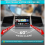 PYS Filtre écran Confidentialité 15,6 Pouces 16:9 - Protecteur d'écran Anti Espion, Film Anti-Lumière Bleu, Compatible avec HP/D