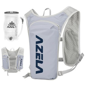 Flintronic Sac à Dos Hydratation, Sac à Dos de Vélo, Réglable Ultraléger Réfléchissant, avec vessie d'eau de 1.5L pour Femme Hom