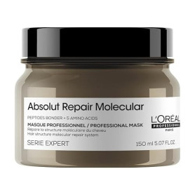 L'OREAL PROFESSIONNEL - Masque Réparateur Concentré Absolut Repair Molecular - Répare 2 Ans de Dommages en Une Application - For