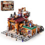 Lumibricks Set de Construction Usine de Minerai Steampunk avec Éclairage – 3138 Pièces Modèle Mécanique de Style Victorien avec