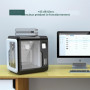FLASHFORGE Adventurer 3 Pro Imprimante 3D, sans Nivellement à Niveau avec Plaque de Construction en Verre, Support Amovible 240℃