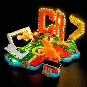Kit d'éclairage LED compatible avec Lego 43012 Cristiano Ronaldo - Soccer Highlights (pas de modèle) - Kit d'éclairage décoratif