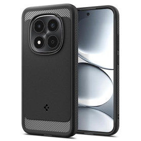 Spigen Rugged Armor Coque Compatible avec REDMI Note 15 Pro 5G - Noir Mat