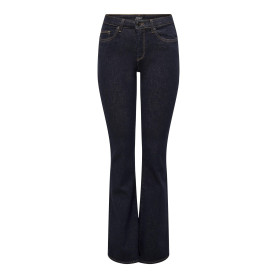 ONLY Jean Flared ONLBLUSH Taille Moyenne Flared Fit Jeans
